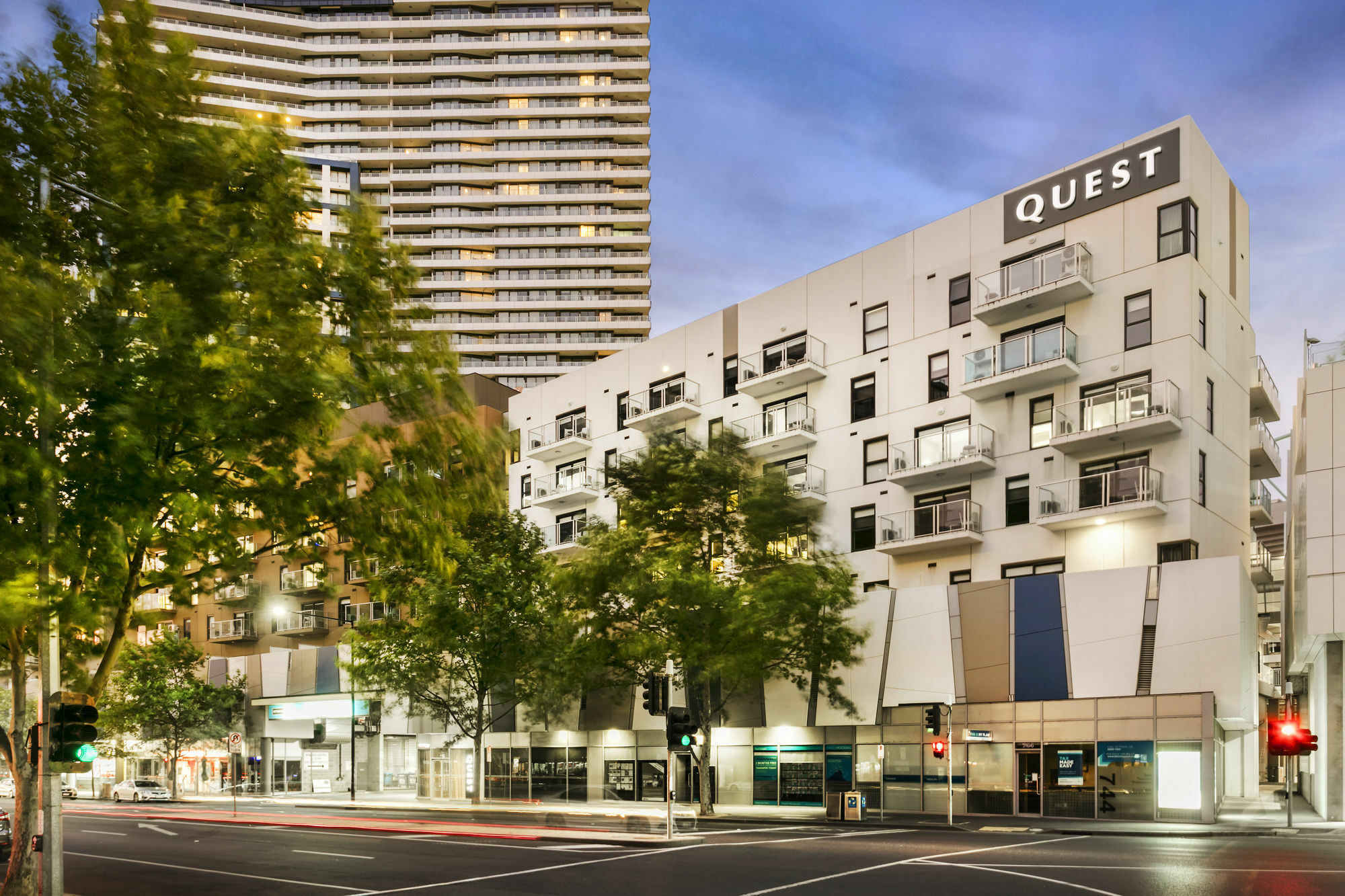 Quest Docklands Aparthotel Мелбърн Екстериор снимка